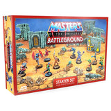 Masters of the Universe Battleground starter set packaging on a white background