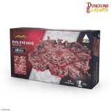 Box of 'Evil Eye Hive' pre-painted model kit by Dungeons & Lasers on a white background