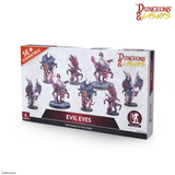 Dungeons & Dragons 'Evil Eyes' miniatures set packaging on a white background