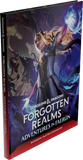 Dungeons & Dragons Forgotten Realms book cover with a character casting a spell.