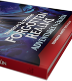 Dungeons & Dragons Forgotten Realms book on a white background