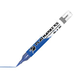 Blue marker with 'Playmarkers' branding on a white background