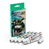 Quick Elves markers packaging with markers displayed in front
