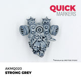 Decorative object with intricate designs on a white background, featuring the brand 'Quick Markers'.