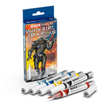 Quick Markers Imperial Troopers set with packaging and markers on a white background