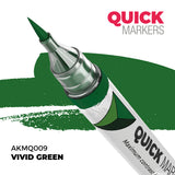 Green marker with 'Quick Markers' branding on a white background