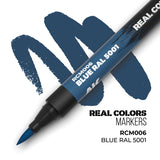 AK Interactive Markers: Real Color Markers - Blue Ral 5001