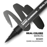 AK Interactive Markers: Real Color Markers - Dark Aluminium