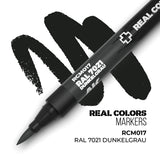 AK Interactive Markers: Real Color Markers - Ral 7021 Dunkelgrau
