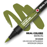 AK Interactive Markers: Real Color Markers - Ijn M3 - M - Mitsubishi Interior Green