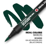 AK Interactive Markers: Real Color Markers - Ija Ao Midori Iro (Blue Green)