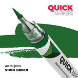 Green marker with 'Quick Markers' branding on a white background