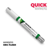 Quick Markers marker pen on a white background with brand name displayed