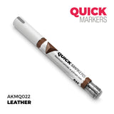 Quick Markers marker pen with leather color option on a white background