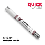 Quick Markers marker pen with 'Vampire Flesh' color on a white background