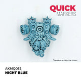 AK Interactive Markers: Quick Markers - Night Blue
