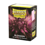 Dragon Shield Blossom packaging with a floral design on a white background