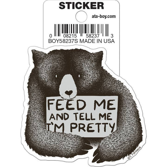 Tobe Fonseca: Feed Me and Tell Me Im Pretty Bear Die Cut 3