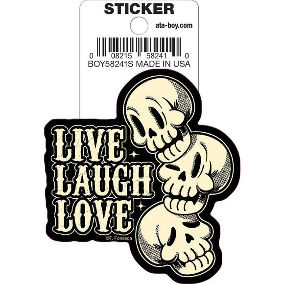 Tobe Fonseca: Live Laugh Love Die Cut 3