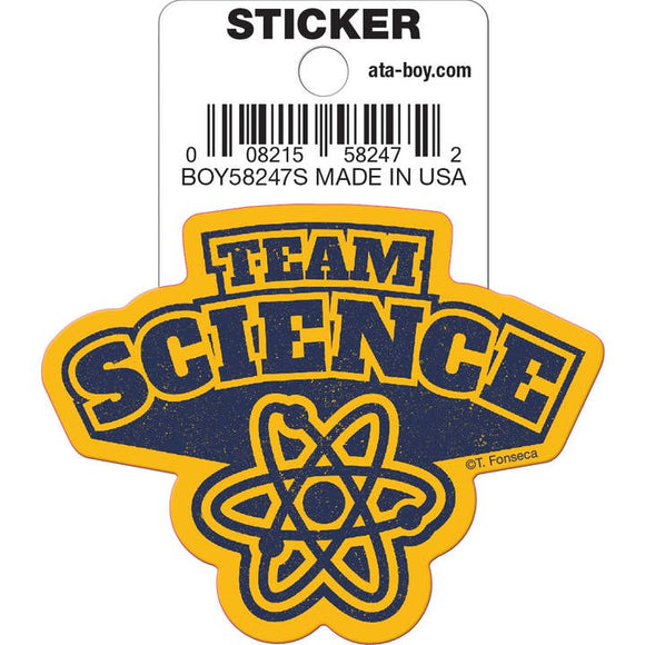 Tobe Fonseca: Team Science Atom Die Cut 3