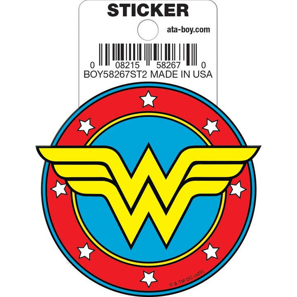 DC Comics: Wonder Woman Logo Die Cut Vinyl Sticker - 3
