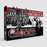 Gloom board game expansion pack for Unhappy Homes on a white background