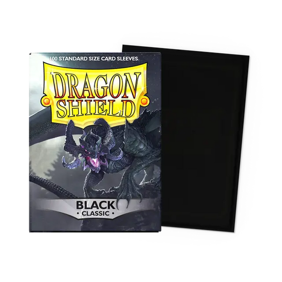 Dragon Shield Deck Protector Classic: Black (100)