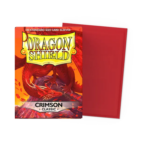 Dragon Shield Deck Protector Classic: Crimson (100)