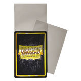 Dragon Shield card protector packaging with a gold logo on a white background