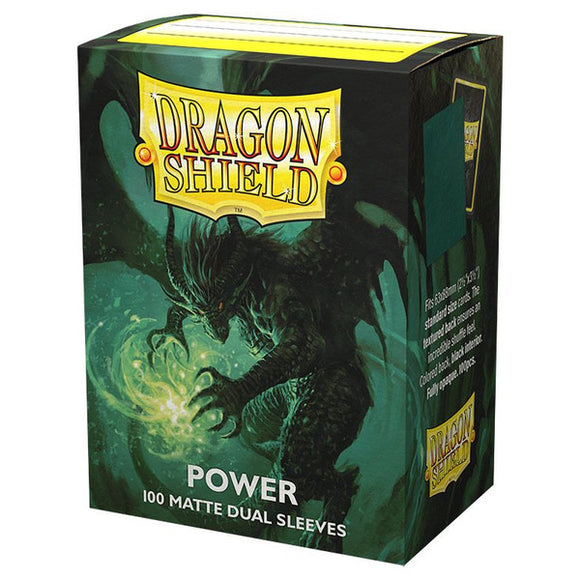 Dragon Shield Card Sleeves: Matte Dual - Power