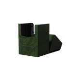 Green and black rectangular product with a dragon design on a white background