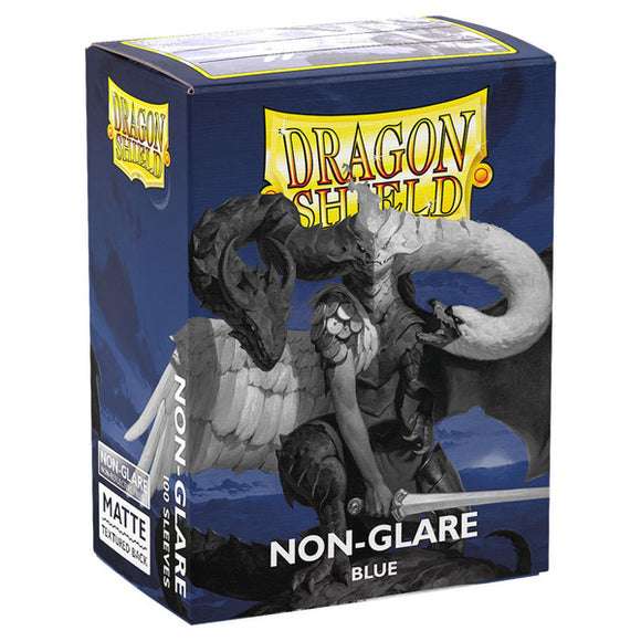 Dragon Shield Deck Protector Non-Glare Matte: Blue (100)