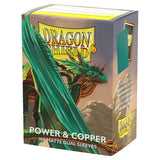Dragon Shield Card Sleeves: Matte Dual Sleeves - Power & Copper