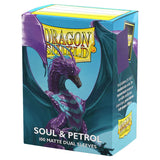 Dragon Shield Card Sleeves: Matte Dual Sleeves - Soul & Petrol (100)