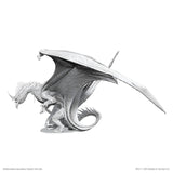 Black and white illustration of a dragon on a white background