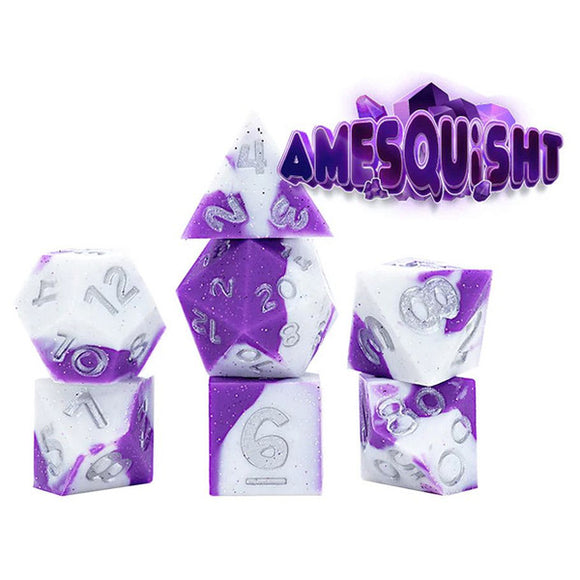 Anti-Stress Dice: Amesquisht (7 Polyhedral Dice Set)