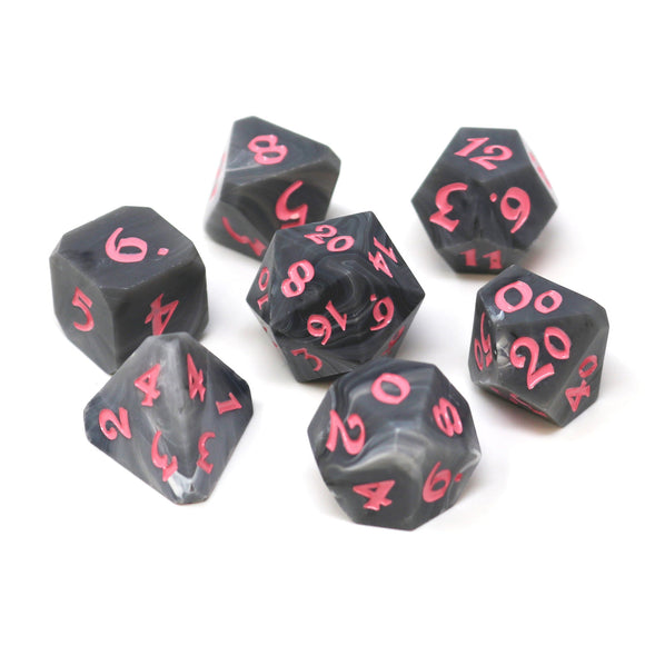 Die Hard Dice: Avalore Talisman Ash with Pale Pink (7)