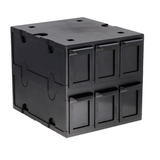 BCW: 6 Drawer Card Catalog - Black