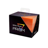 Spectrum Prism packaging with a black box and orange triangular prism on a white background