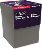 Box of Elite 2 Deck Guards and Inner Sleeves on a white background