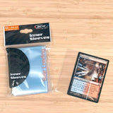 BCW Card Sleeves: Sideloading Inner Sleeves - Clear - (100)