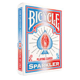 Bicycle Sparkler playing cards packaging on a white background