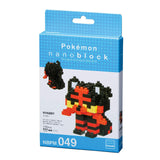 Pokémon nanoblock Nyabby packaging on a white background