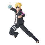 Action figure of a character in a dynamic pose on a white background
