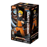 Boxed figurine of Naruto Uzumaki from the anime series on a white background