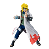 Action figure of a character from an anime series on a white background