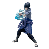 Action figure of a character from an anime series on a white background