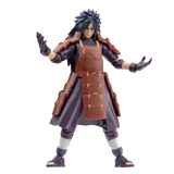 Action figure in a detailed outfit with a white background