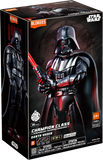 Boxed Darth Vader model kit from Star Wars with 'Blokeses' branding.
