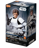 Star Wars model kit box featuring Han Solo in Stormtrooper disguise